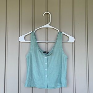 HP ⭐️ SHEIN Button Up Crop Tank NWOT $6 AS ADD-ON